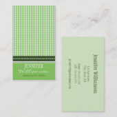 お尻カスタマイズ·ギンガム·ママ通話カード：02 コーリングカード (正面/裏面)