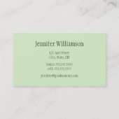 お尻カスタマイズ·ギンガム·ママ通話カード：02 コーリングカード (裏面)