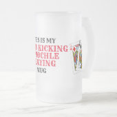 お尻キッキンピノ遊チェズ フロストグラスビールジョッキ (正面右)