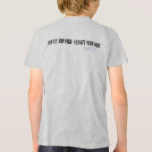 お尻キックTシャツ トライブレンドＴシャツ (裏面)