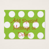 お尻クリスマスギフトタグ (裏面)