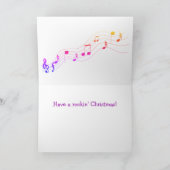 お尻サンタキャットクリスマス シーズンカード (内部)