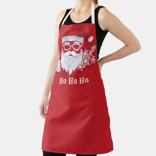 お尻サンタクロースペーパーカットクリスマス エプロン (インサイチュ)