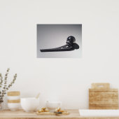 お尻ジョイントIphoneカバー ポスター (キッチン)