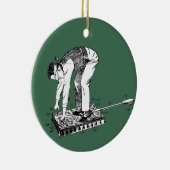 お尻スパンキング機械特許 セラミックオーナメント (右)