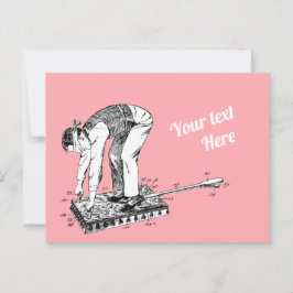 お尻スパンキング機特許はがき ポストカード