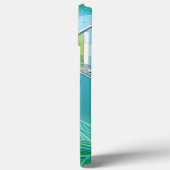 お尻ドラゴンフライかわいらしサマーモダンフローラアート Case-Mate iPhoneケース (裏面 / 左)