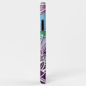 お尻ドラゴンフライかわいらしモダン春フローラアート Case-Mate iPhoneケース (裏面/右)