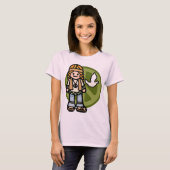 お尻ヒッピー。 Tシャツ (正面フル)