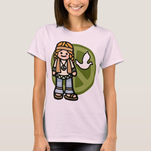 お尻ヒッピー。 Tシャツ (正面)