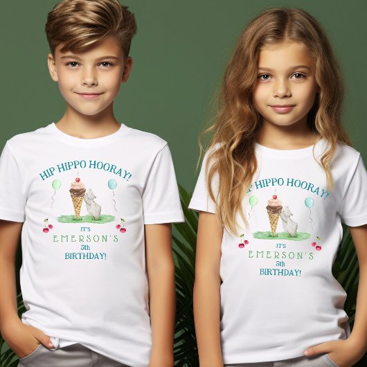 お尻ヒッポホレイバースデーパーティー トライブレンドＴシャツ