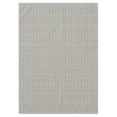 お尻ピンクフラミンゴかわいいパームの葉柄 テーブルクロス (正面)