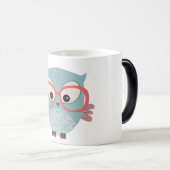 お尻フクロウ モーフィングマグカップ (正面右)