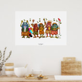 お尻ホッピンポスター ポスター (キッチン)