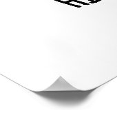 お尻ホポタムスおもしろいヒッポプン ポスター (角)