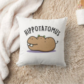 お尻ポテトムスおもしろいヒッポプン クッション (ブランケット)