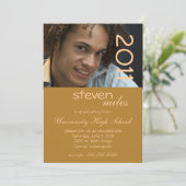 お尻マスタード卒業パーティーの招待 招待状 (スタンド正面)