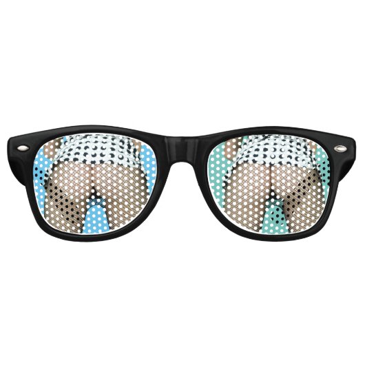 お尻マン(レディースボトム)サングラスおもしろいメガネ! レトロサングラス (正面)