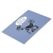 お尻交換手術 – おもしろい引用文 ノートパッド (アングル)