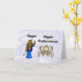 お尻交換手術Get Well Card カード (黄色い花)