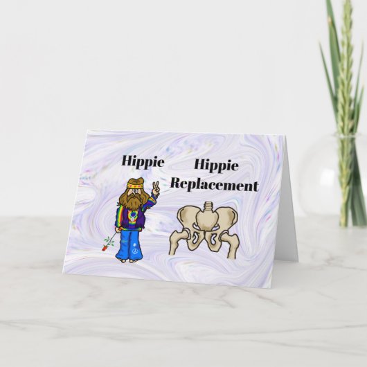 お尻交換手術Get Well Card カード (正面)