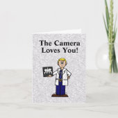 お尻交換手術Get Well Card カード (正面)