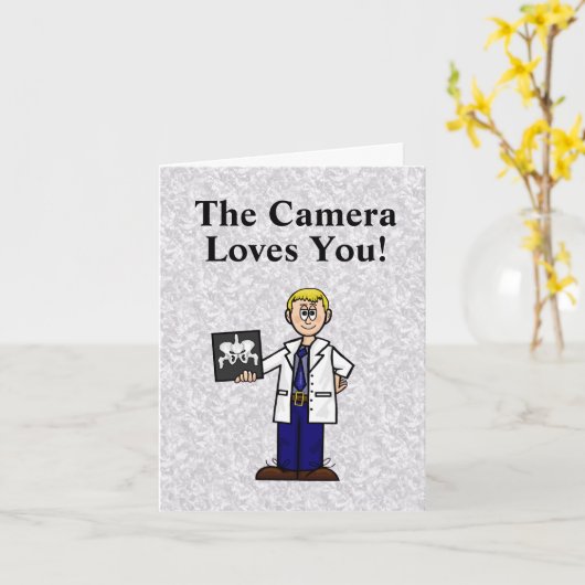 お尻交換手術Get Well Card カード (黄色い花)