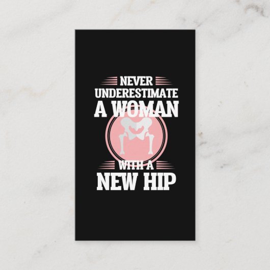 お尻代替手術妻の母の回復が回復 名刺 (正面)