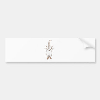 お尻何か。 バンパーステッカー