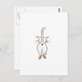 お尻何？ ポストカード (正面/裏面)