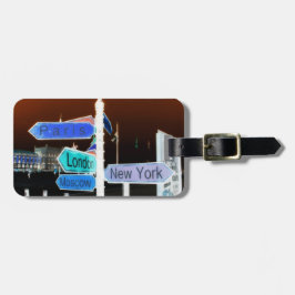 お尻先シンボルや象徴 ラゲッジタグ