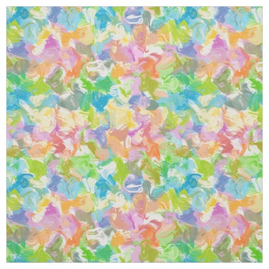 お尻夏鮮やかカラフル（ばちゃばちゃ）跳ねる絵を描パターン ファブリック (見本)