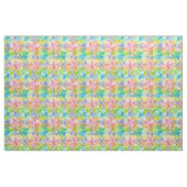 お尻夏鮮やかカラフル（ばちゃばちゃ）跳ねる絵を描パターン ファブリック (ファットクウォーター)