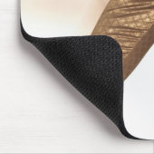 お尻女性金ゴールドディスコ踊り マウスパッド (コーナー)