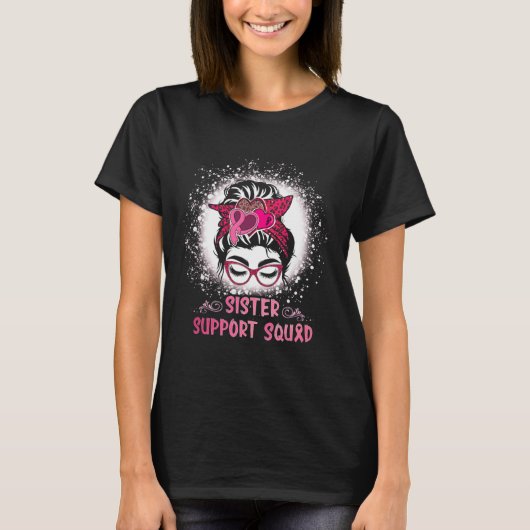 お尻姉妹サポートチーム乳がん啓発 Tシャツ (正面)