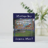 お尻帯ジャマイカ ポストカード (スタンド正面)