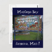 お尻帯ジャマイカ ポストカード (正面/裏面)