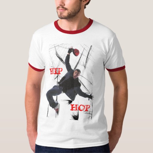 お尻後傾 Tシャツ (正面)