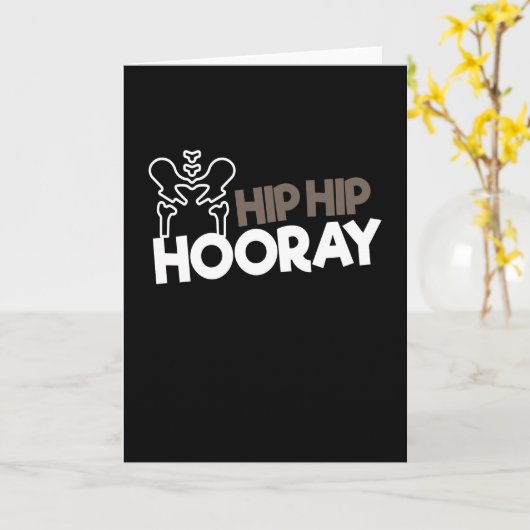 お尻手術お尻ホレーお尻手術 カード (黄色い花)