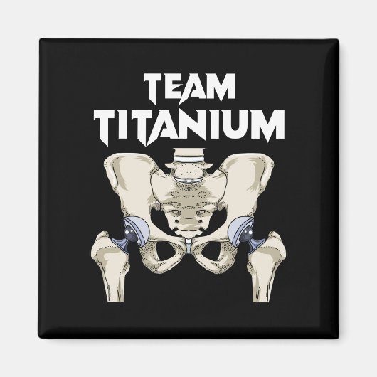 お尻手術回復ギフトヒッピーお尻交換 マグネット (正面)