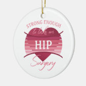 お尻手術回復 セラミックオーナメント (左)