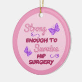 お尻手術回復 セラミックオーナメント (左)