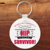 お尻手術遺族 キーホルダー (正面)