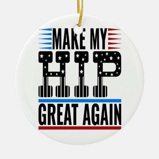 お尻手術 セラミックオーナメント (正面)