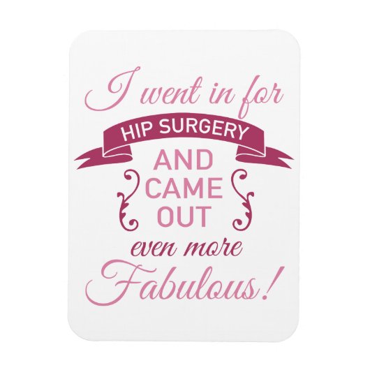 お尻手術 マグネット (縦)