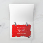 お尻手術GET WELL CARD – ダクトテープ カード (内部)