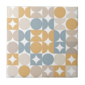 お尻抽象芸術ハーフサークルインダストリアルフュージョンアート タイル (正面)