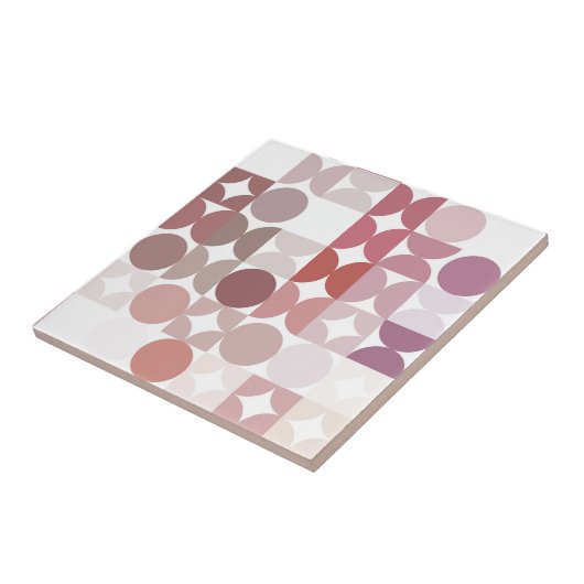 お尻抽象芸術ハーフサークルインダストリアルフュージョンアート タイル (側面)