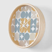 お尻抽象芸術ハーフサークルインダストリアルフュージョンアート 壁時計 (傾斜)