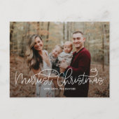 お尻書のメリークリスマス シーズンポストカード (正面)